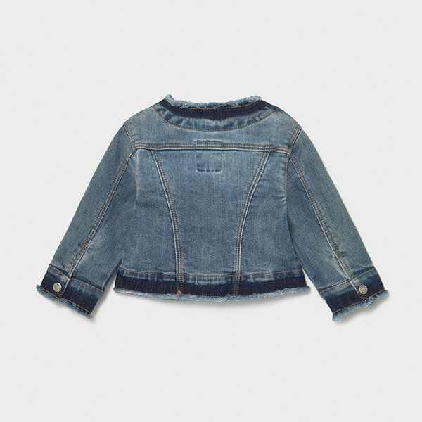 Jeansjacke für kleine Mädchen Gr. 74