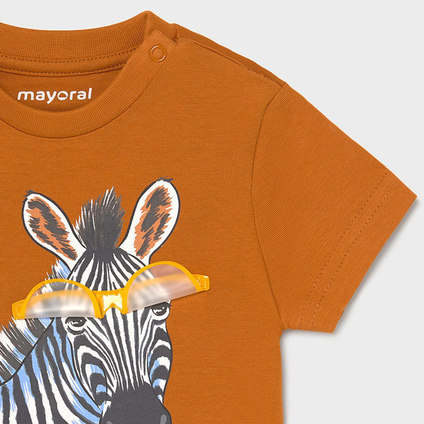 T-Shirt kurzarm Zebra