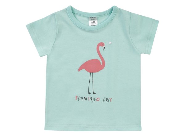 T-Shirt kurzarm Flamingo